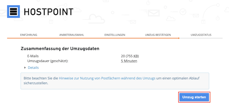 Audriga E Mail Umzug 04 de