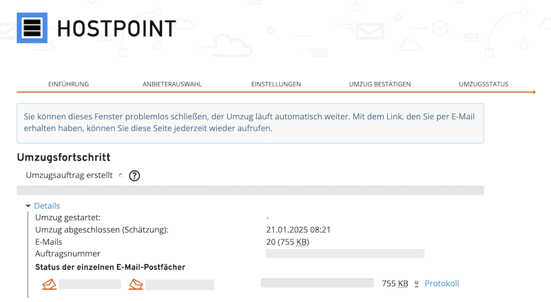 Audriga E Mail Umzug 05 de