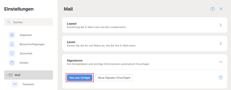 Cloud Office HTML Signatur 01 de