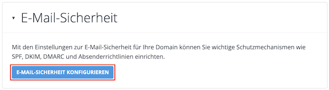 E Mail Sicherheit konfigurieren de