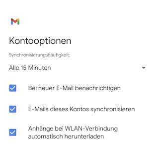 E Mail Konfiguration Android Gmail 08 DE
