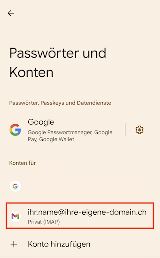 E Mail Konfiguration Android Gmail 11 DE