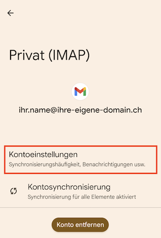 E Mail Konfiguration Android Gmail 12 DE