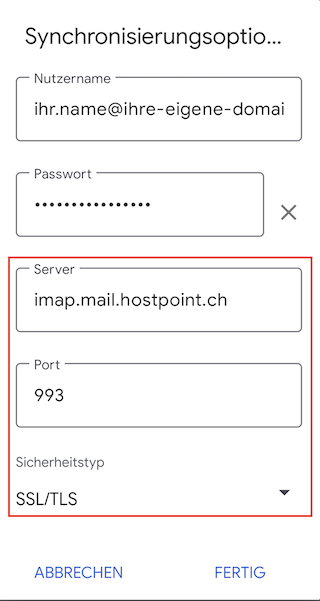 E Mail Konfiguration Android Gmail 15 DE