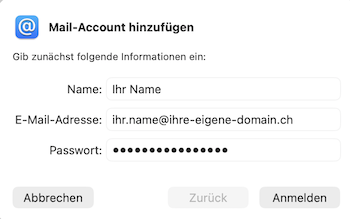 E Mail Konfiguration Apple Mail 04 de