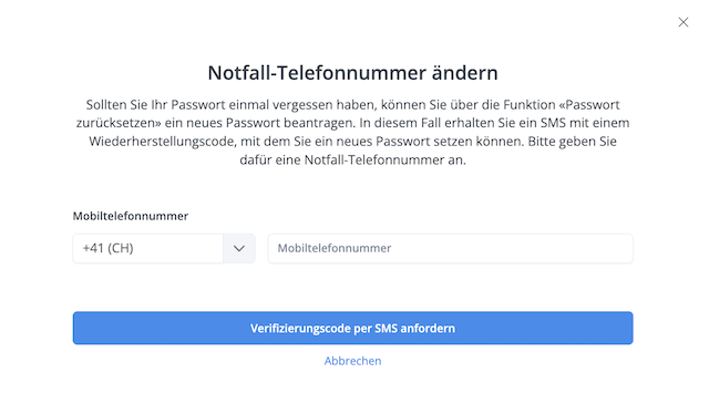 CP Notfall Telefonnummer 02 de
