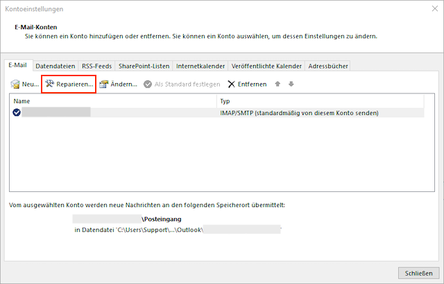 OutlookReparieren 01 de