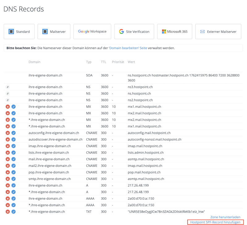 SPF Record
