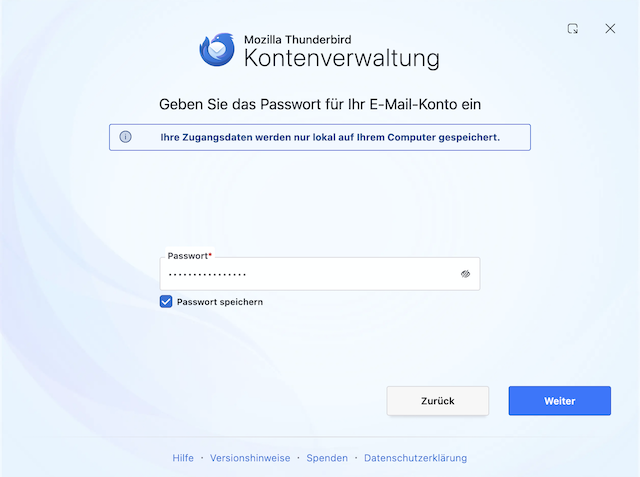 E Mail Konfiguration Thunderbird 06 de