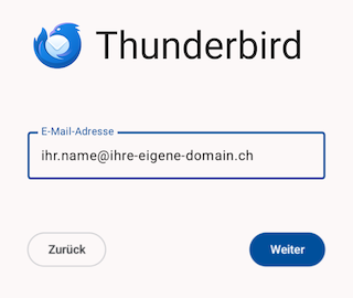 Thunderbird App 03 de