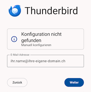 Thunderbird App 04 de