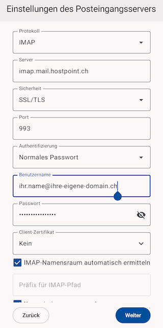 Thunderbird App 05 de