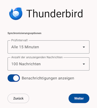 Thunderbird App 07 de