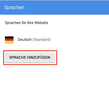 Sites Sprache hinzufuegen 01 DE