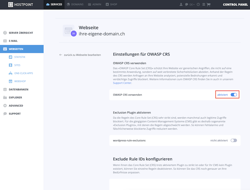 OWASP CRS aktivieren 02 de