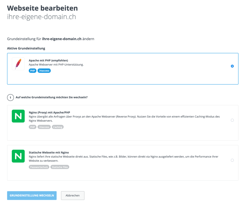 Caching mit Nginx