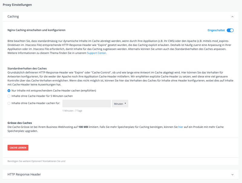 Caching mit Nginx