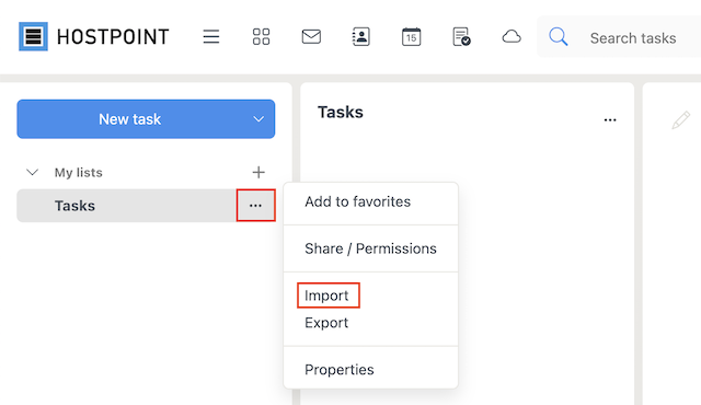 Cloud Office import