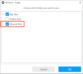 CloudOfficeDrive FreigegebeneOrdner Windows en
