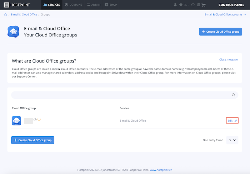 Cloud Office Gruppe loeschen 01 en