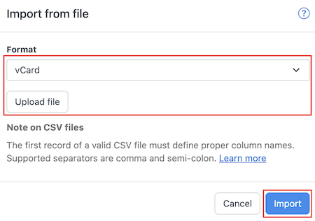 Cloud Office import