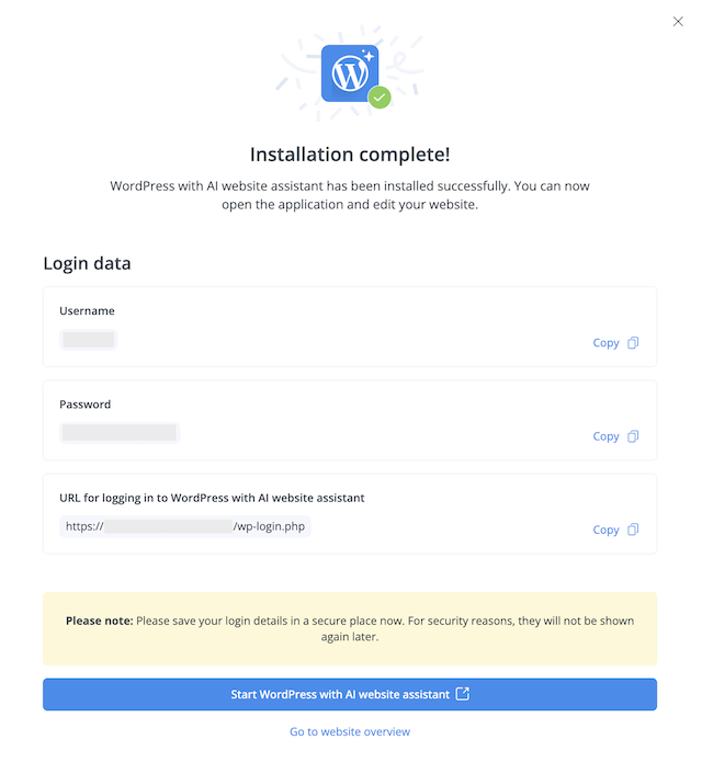 WordPress mit KI installieren 03 en