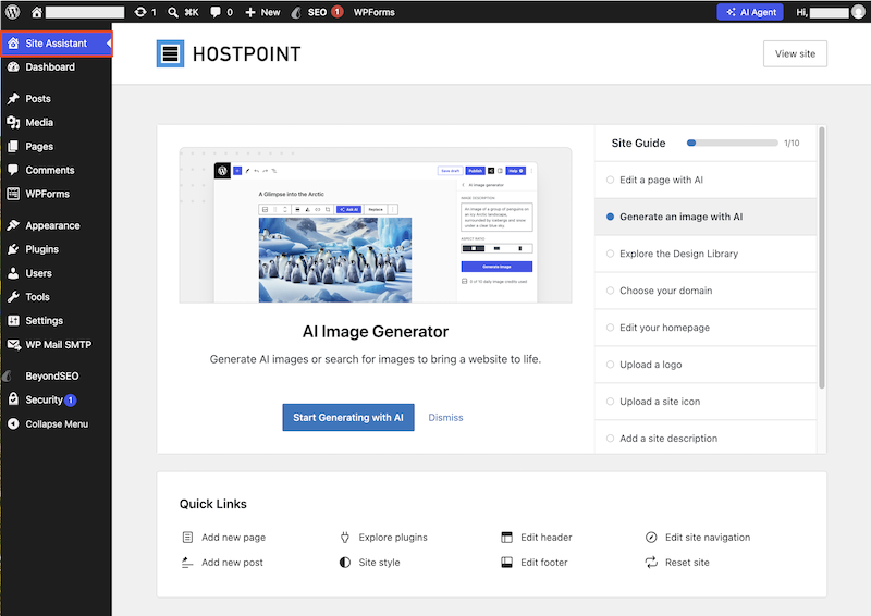 WordPress KI Assistent 03 en
