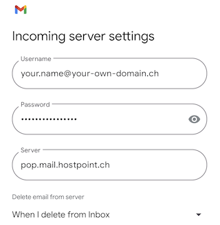 E Mail Konfiguration Android Gmail 06a en