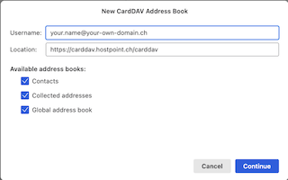 Thunderbird CardDAV Adressbuch hinzufuegen 03 EN