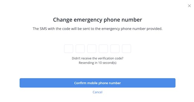 CP Notfall Telefonnummer 03 en