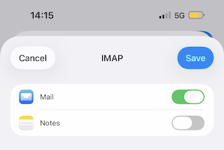 E Mail Konfiguration iPhone 08 en