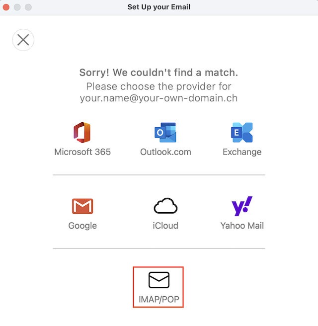E Mail Konfiguration Outlook fuer Mac klassisch 04 de