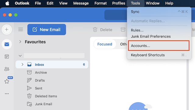 E Mail Konfiguration Outlook fuer Mac neu 01 de