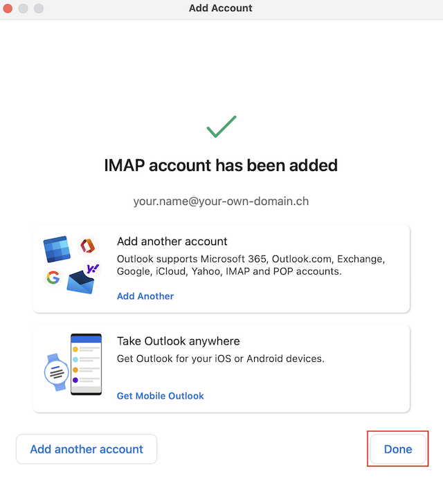 E Mail Konfiguration Outlook fuer Mac neu 06 de