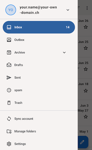Thunderbird App 10 en