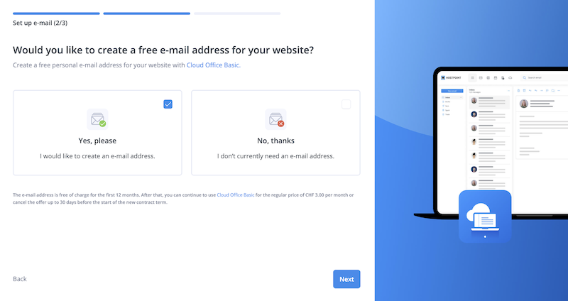 Sites Onboarding E Mail en