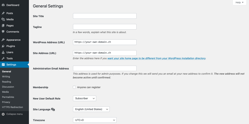 WordPress SSL