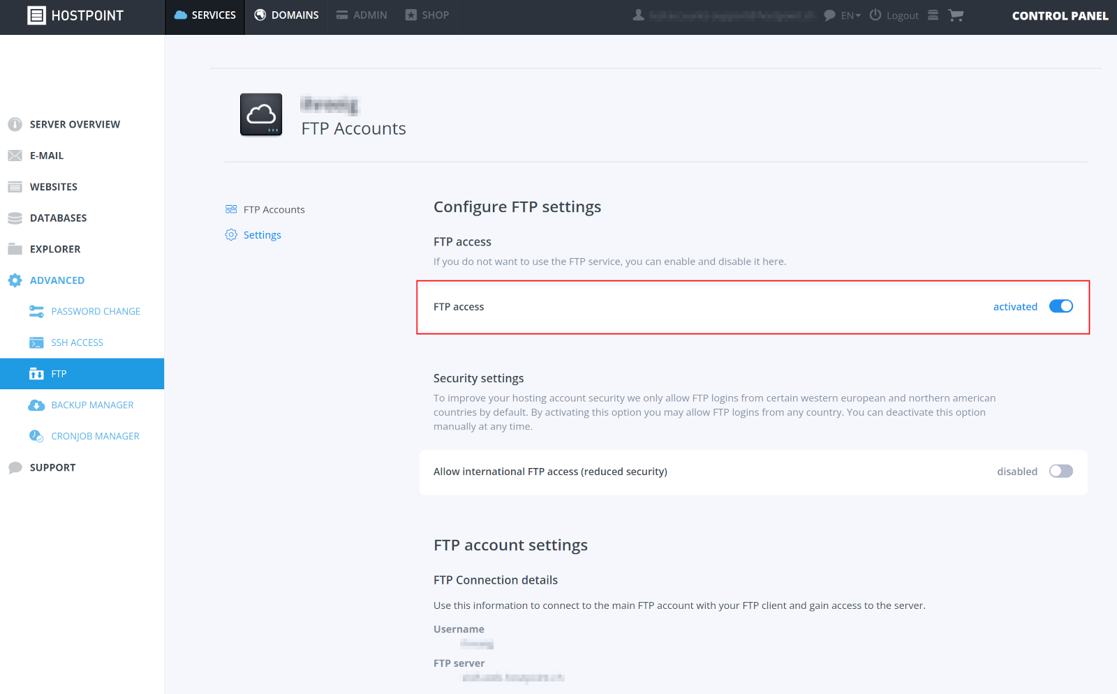 FTP Active EN