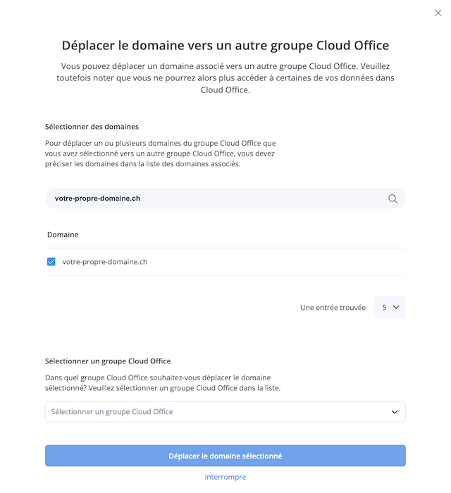 Domain in CO Gruppe verschieben 02 fr