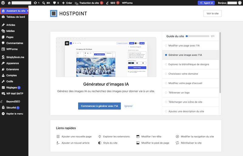 WordPress KI Assistent 03 fr