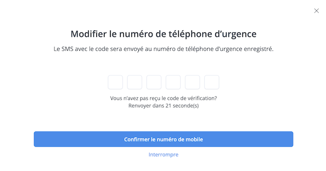 CP Notfall Telefonnummer 03 fr