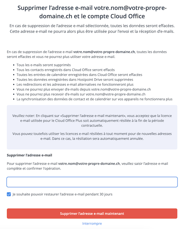 E Mail Adresse loeschen 02 fr