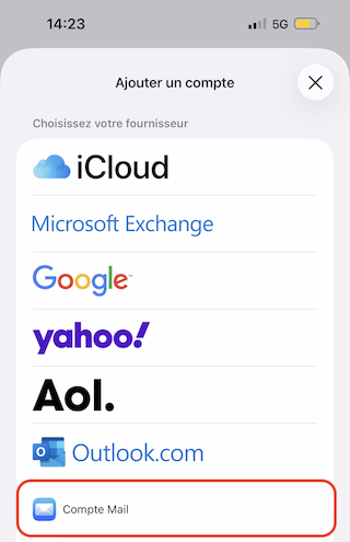 Configurez votre iPhone ou iPad