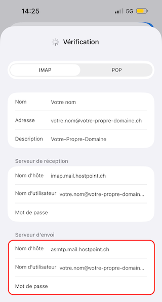 E Mail Konfiguration iPhone 07b fr