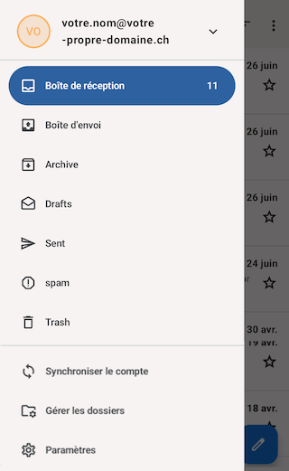 Thunderbird App 10 fr