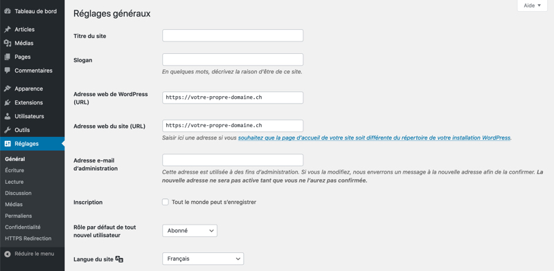 WordPress SSL