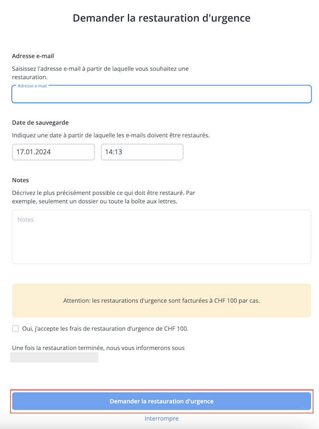 Notfallwiederherstellung E Mail 02 fr