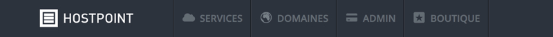 Hostpoint Control Panel