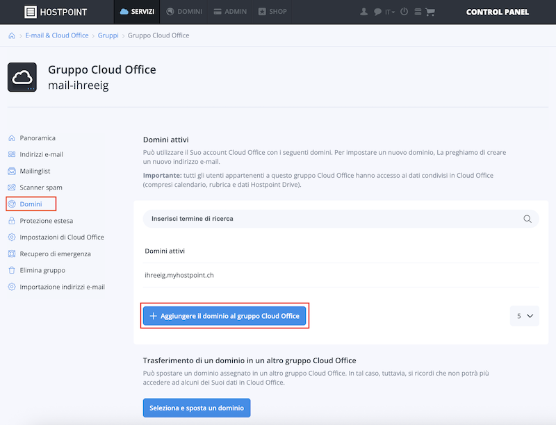 Cloud Office Domain zuweisen 01 it