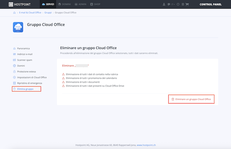 Cloud Office Gruppe loeschen 02 it